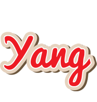 Yang chocolate logo