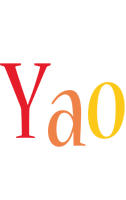 Yao birthday logo