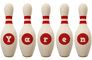 Yaren bowling-pin logo