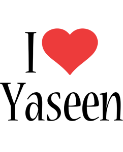 Yaseen i-love logo