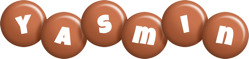 Yasmin candy-brown logo