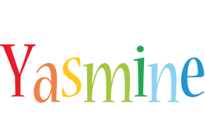 Yasmine birthday logo