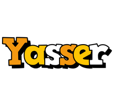 Yasser cartoon logo