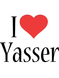 Yasser i-love logo