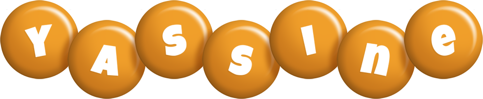 Yassine candy-orange logo
