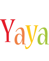 Yaya birthday logo