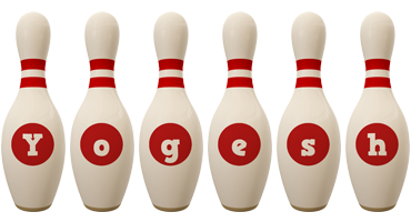 Yogesh bowling-pin logo