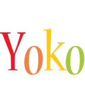 Yoko birthday logo