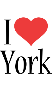 York i-love logo