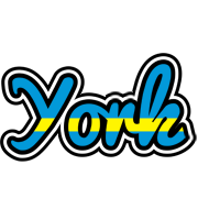 York sweden logo