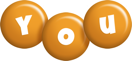 You candy-orange logo