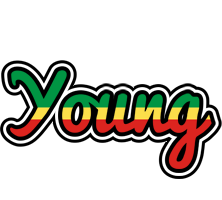 Young african logo