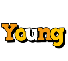 Young cartoon logo