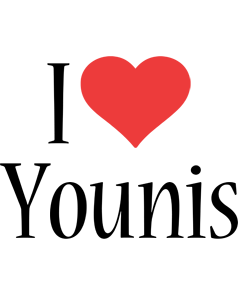 Younis i-love logo