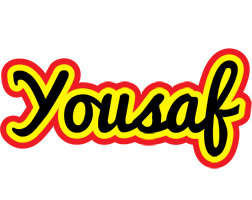 Yousaf flaming logo