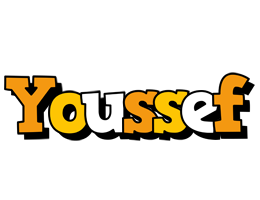 Youssef cartoon logo