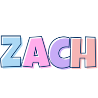 Zach pastel logo