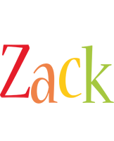 Zack birthday logo