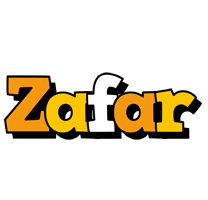 Zafar cartoon logo