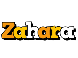Zahara cartoon logo