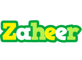 Zaheer soccer logo