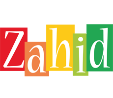 Zahid colors logo