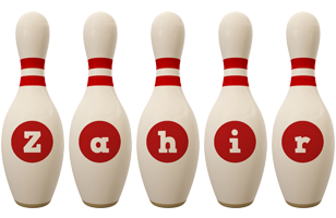 Zahir bowling-pin logo