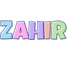 Zahir pastel logo