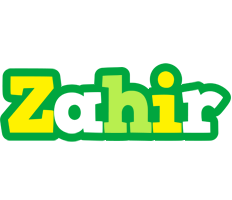 Zahir soccer logo