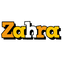 Zahra cartoon logo
