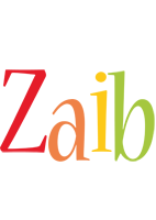 Zaib birthday logo