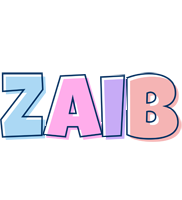 Zaib pastel logo