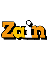 Zain cartoon logo