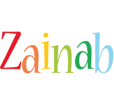 Zainab birthday logo