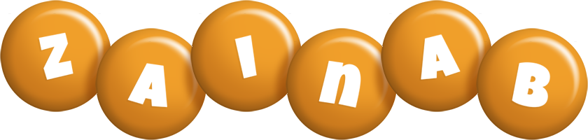 Zainab candy-orange logo