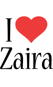 Zaira i-love logo