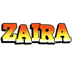 Zaira sunset logo