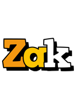 Zak cartoon logo