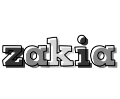 Zakia night logo