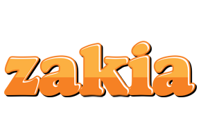 Zakia orange logo