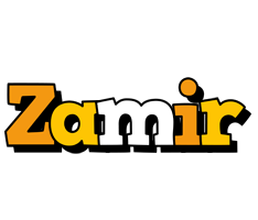 Zamir cartoon logo