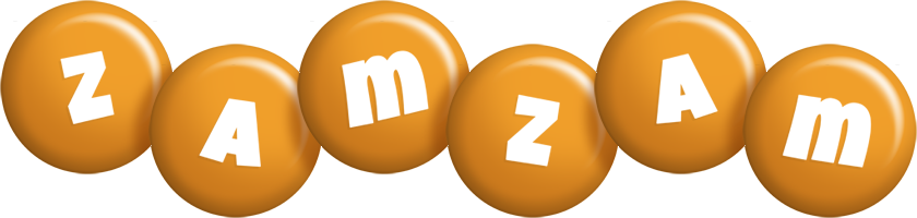 Zamzam candy-orange logo