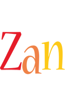 Zan birthday logo