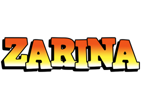 Zarina sunset logo