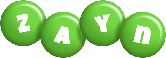 Zayn candy-green logo