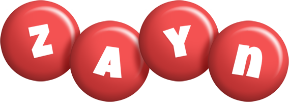 Zayn candy-red logo