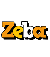 Zeba cartoon logo