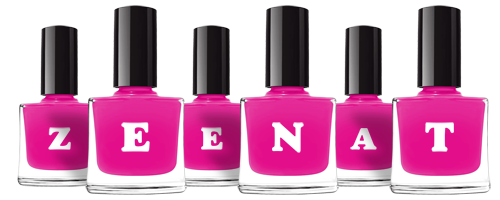 Zeenat nails logo