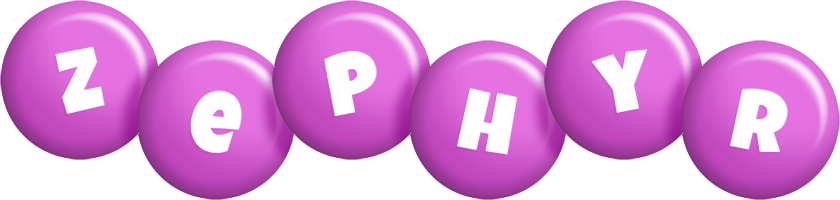 Zephyr candy-purple logo