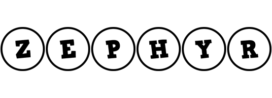 Zephyr handy logo